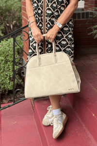 Meredith Vegan Tote Bag In Oat - jorjanna