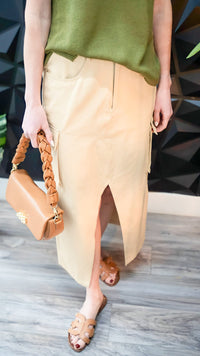 Camden Cargo Midi Skirt - jorjanna