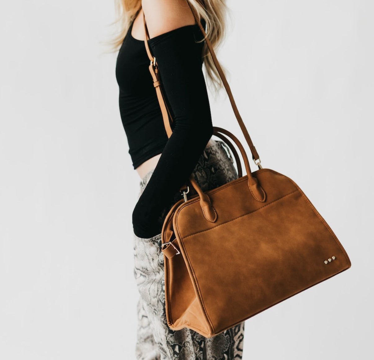 Meredith Bag - Camel - jorjanna