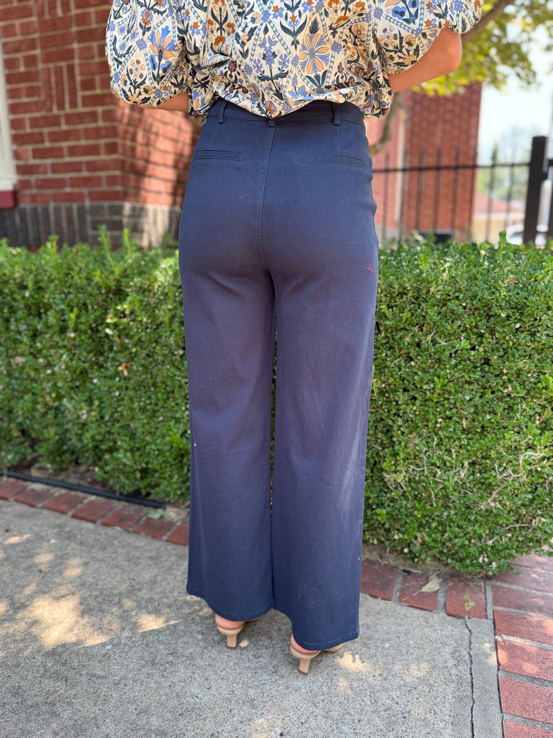 Clara Pant - Navy