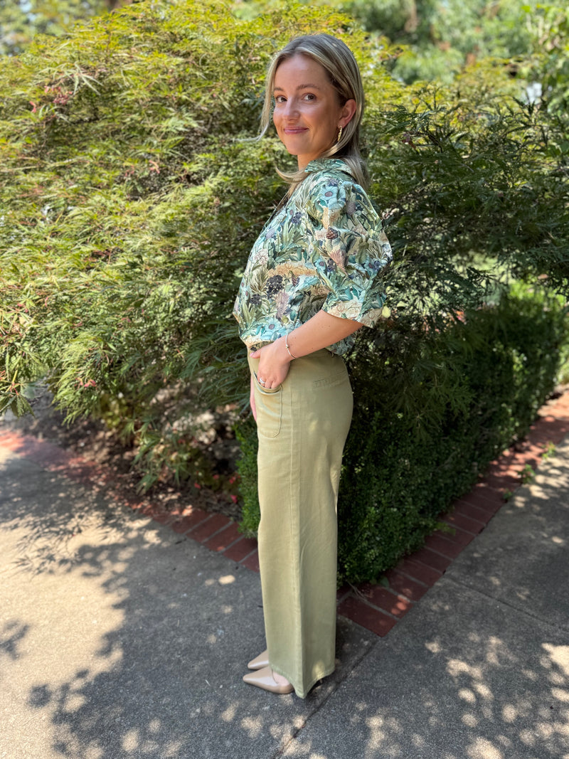 Clara Pant - Sage