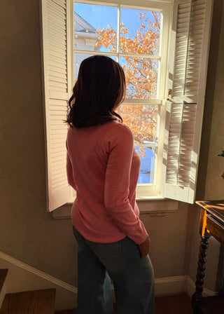 Emma Sweater - Perfect Pink - jorjanna