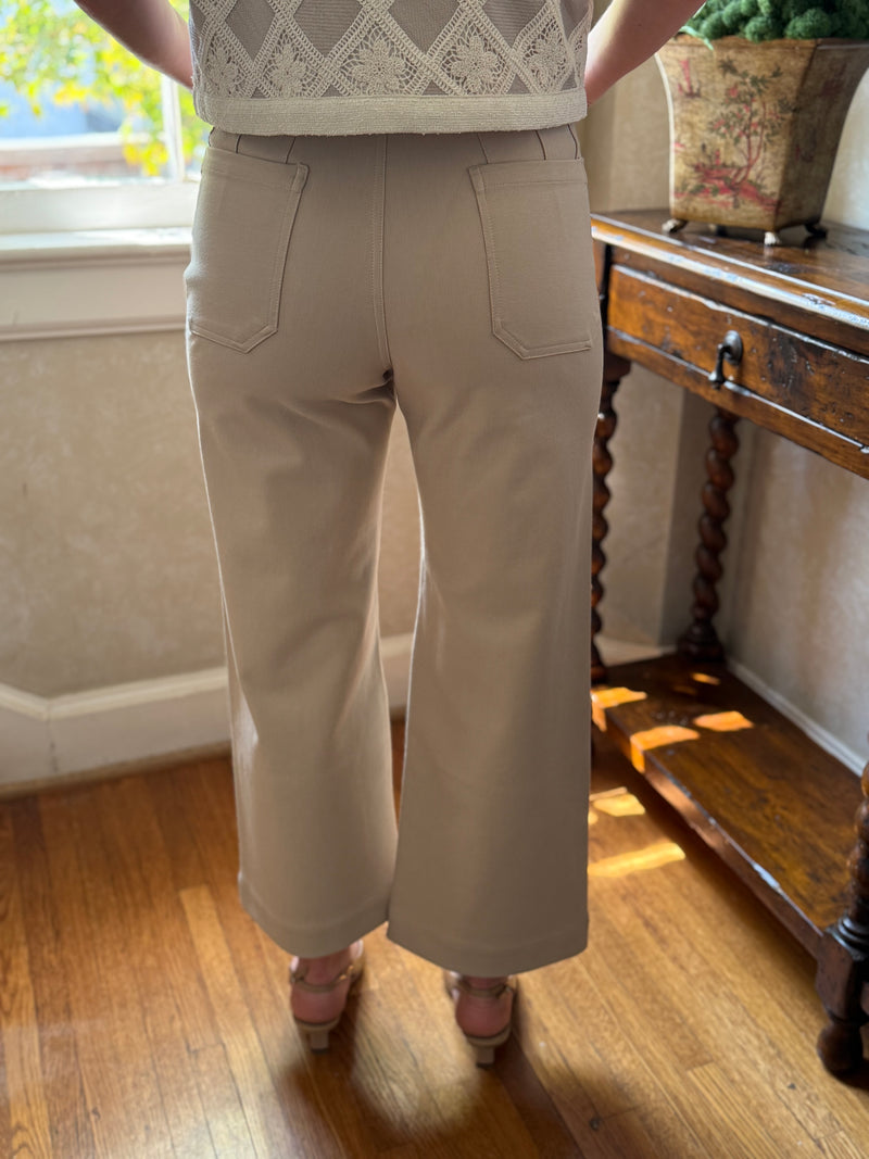 Claudia Pants - Taupe