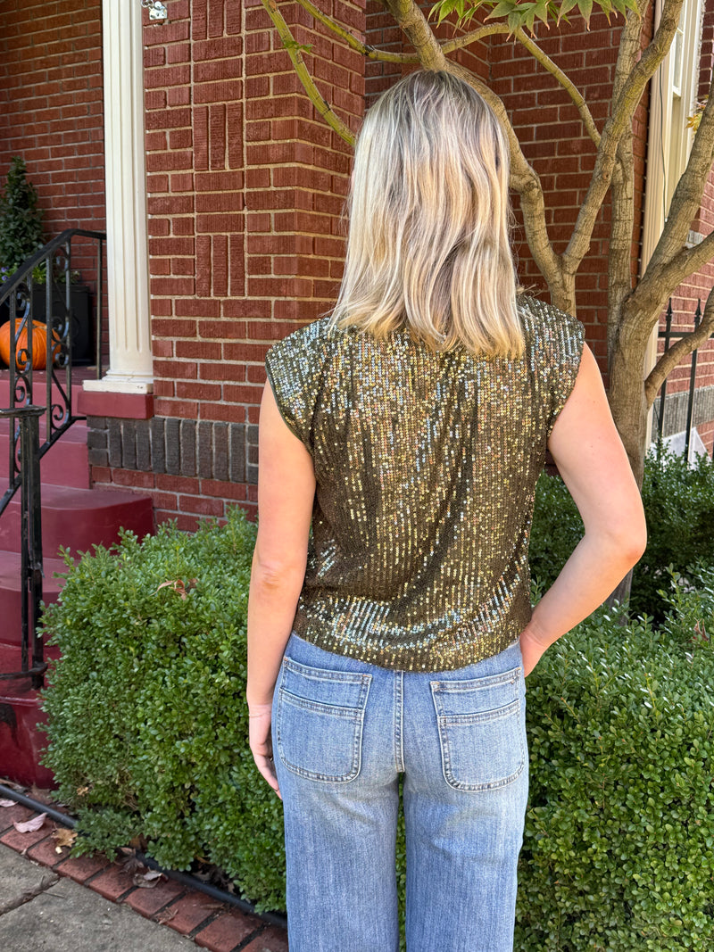 Olivia Sequin Top