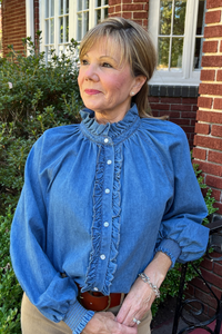 Savannah Denim Blouse