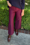 Claudia Pants - Burgundy