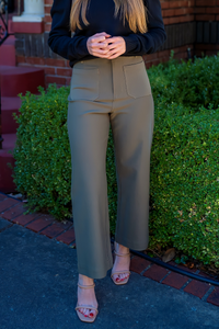 Claudia Pants - Olive