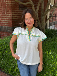 Ellie Top - White