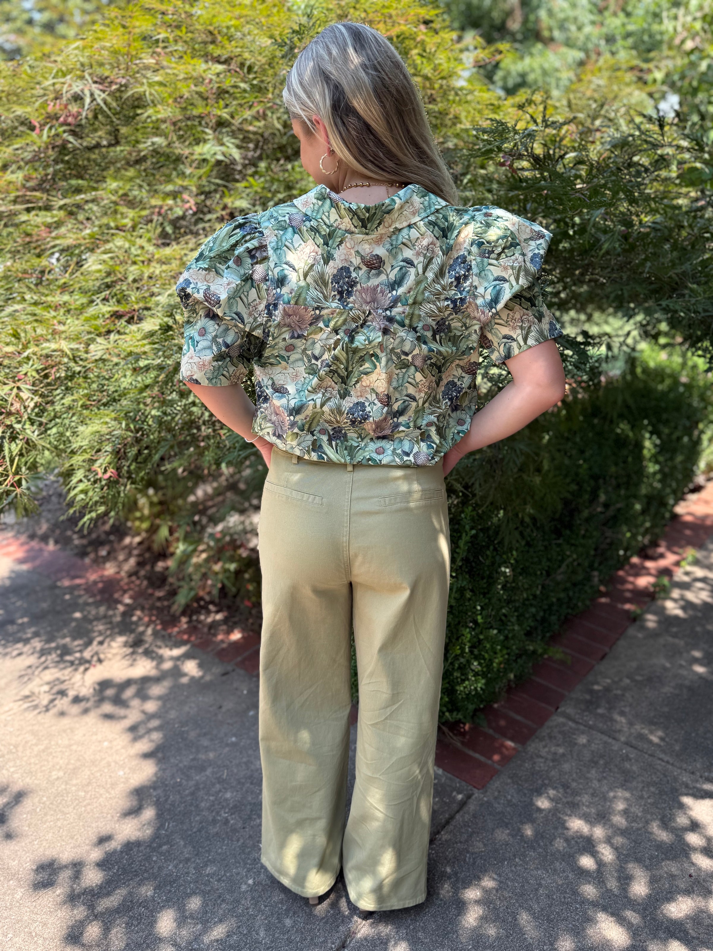 Clara Pant - Sage