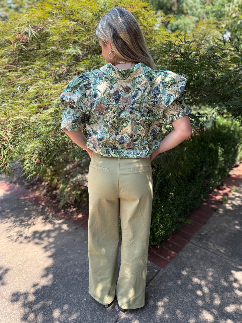 Clara Pant - Sage