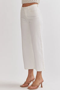 Cynthia White Denim Pant-FINAL SALE