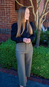 Claudia Pants - Olive