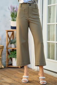 Claudia Pants - Olive