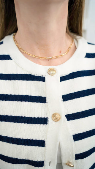 Bridget Paperclip Necklace - jorjanna