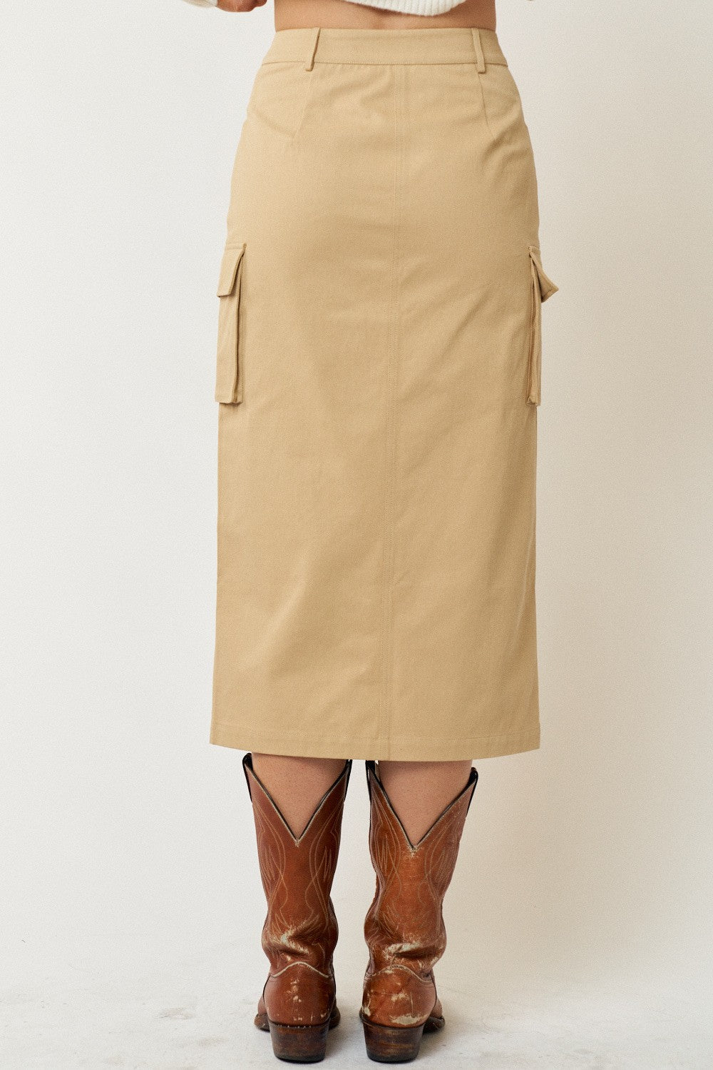 Camden Cargo Midi Skirt - jorjanna
