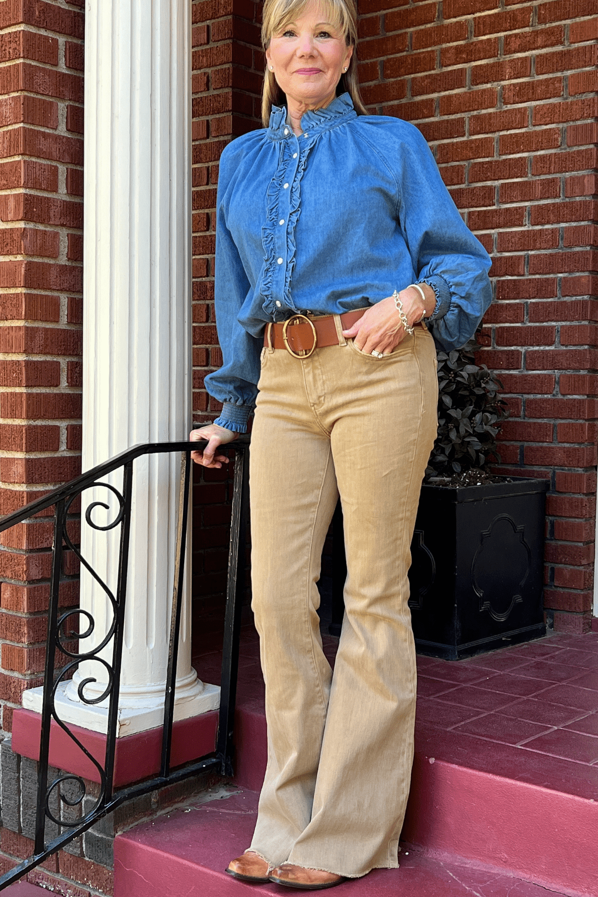 Colby Copper Jeans - jorjanna