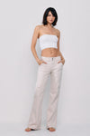 Brynn Cargo Pant - Light Khaki - FINAL SALE