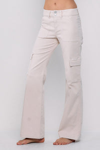 Brynn Cargo Pant - Light Khaki - FINAL SALE