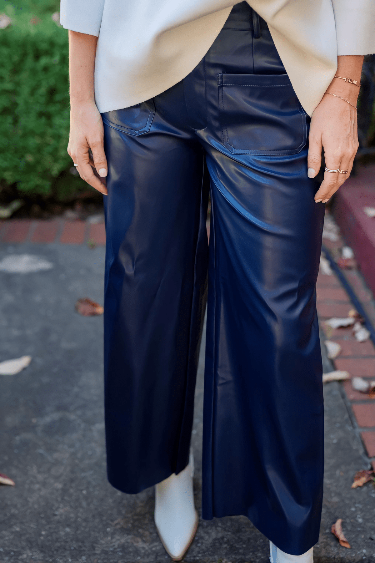 Drayton Pant - Navy - FINAL SALE - jorjanna