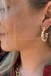 Everly Gold Earrings - jorjanna
