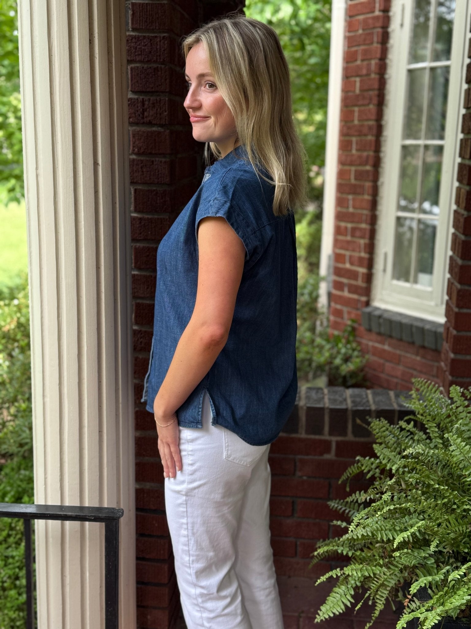 Gwynnie Denim Top - jorjanna