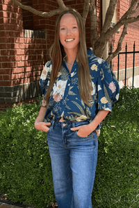 Hope Top - Teal - jorjanna