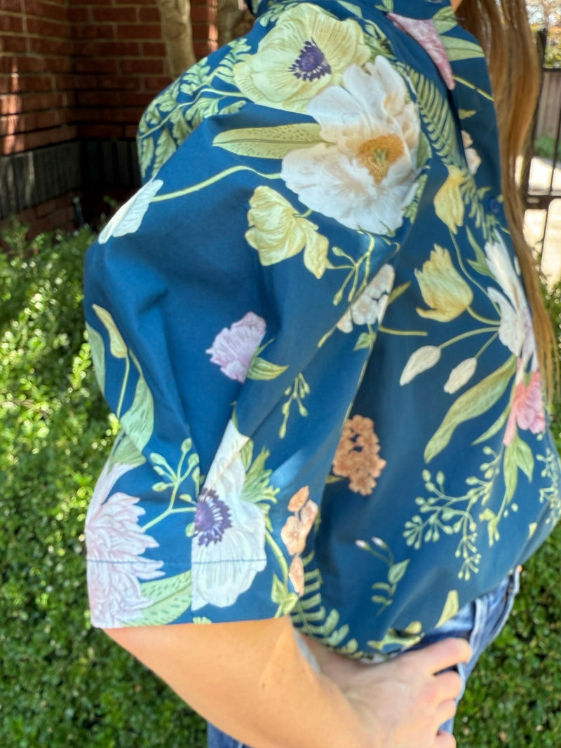 Hope Top - Teal - jorjanna