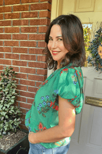 Jenna Top - Green - FINAL SALE - jorjanna