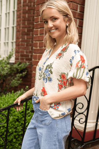 Jenna Top - Natural - FINAL SALE - jorjanna