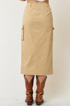 Camden Cargo Midi Skirt