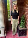 Brynn Cargo Pants -  Olive - FINAL SALE