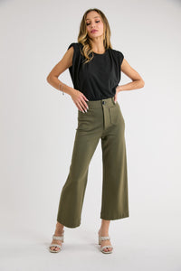Claudia Pants - Olive