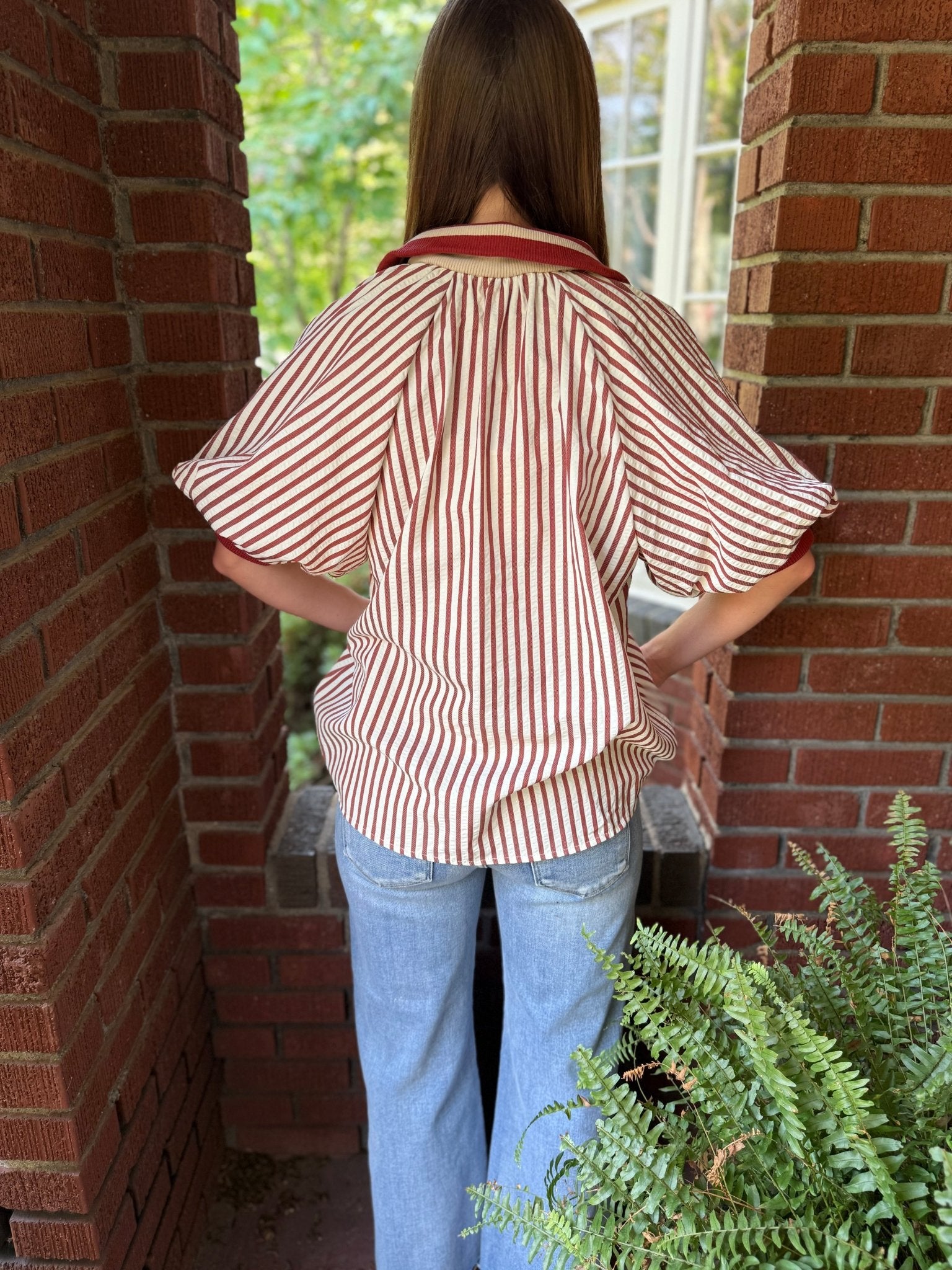 Parker Top - Crimson - jorjanna