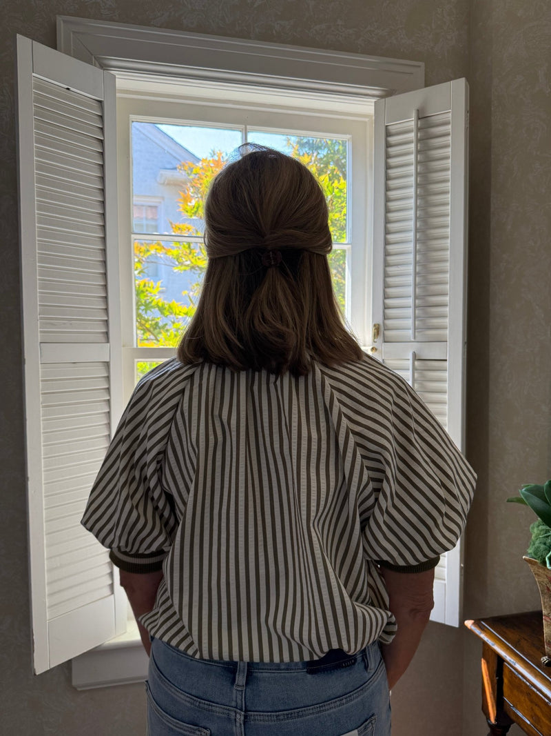 Parker Top - Olive - jorjanna