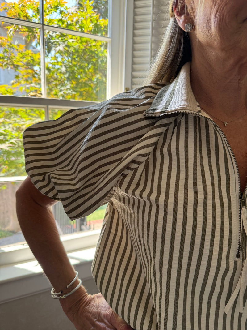 Parker Top - Olive - jorjanna