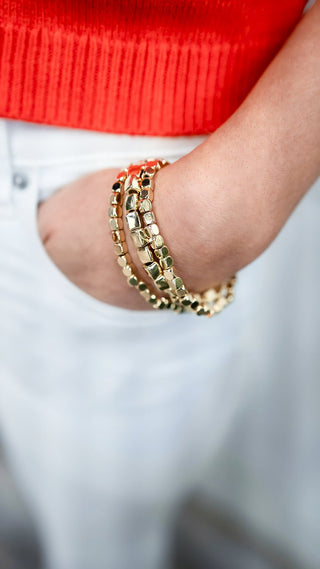 Sayler Gold Bracelet Stack - jorjanna