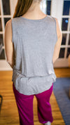 Cavandish Silver Sequin Tank