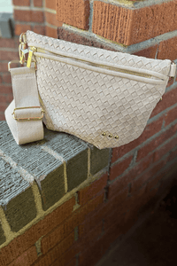 Suede Presley Bum Bag - Primrose - jorjanna