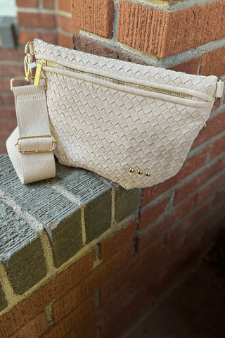 Suede Presley Bum Bag - Primrose - jorjanna