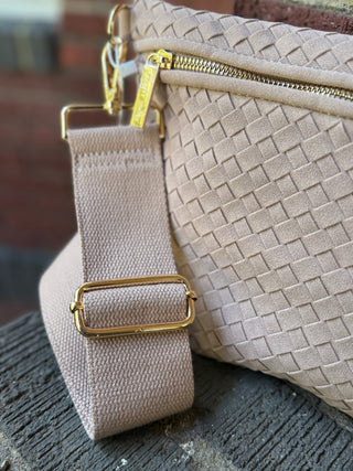 Suede Presley Bum Bag - Primrose - jorjanna