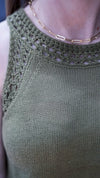 Wesley Sweater Tank - Olive - jorjanna