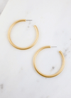 Arden Satin Hoop Earring - jorjanna